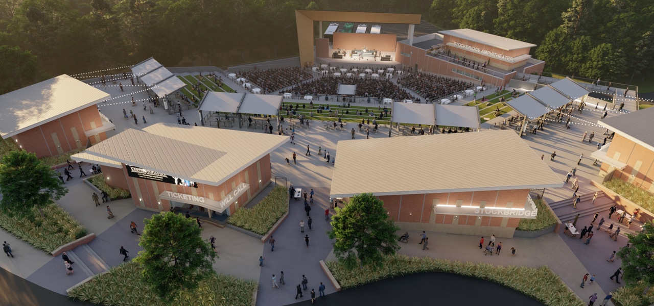 Stockbridge Amphitheater Update Rendering