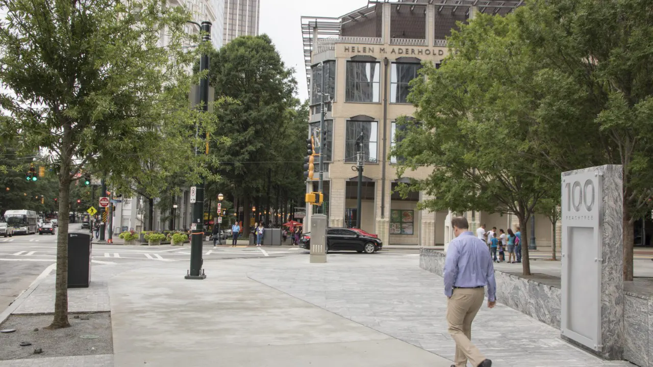 Plaza Desing By TSW Landscape Architecture, Atlanta