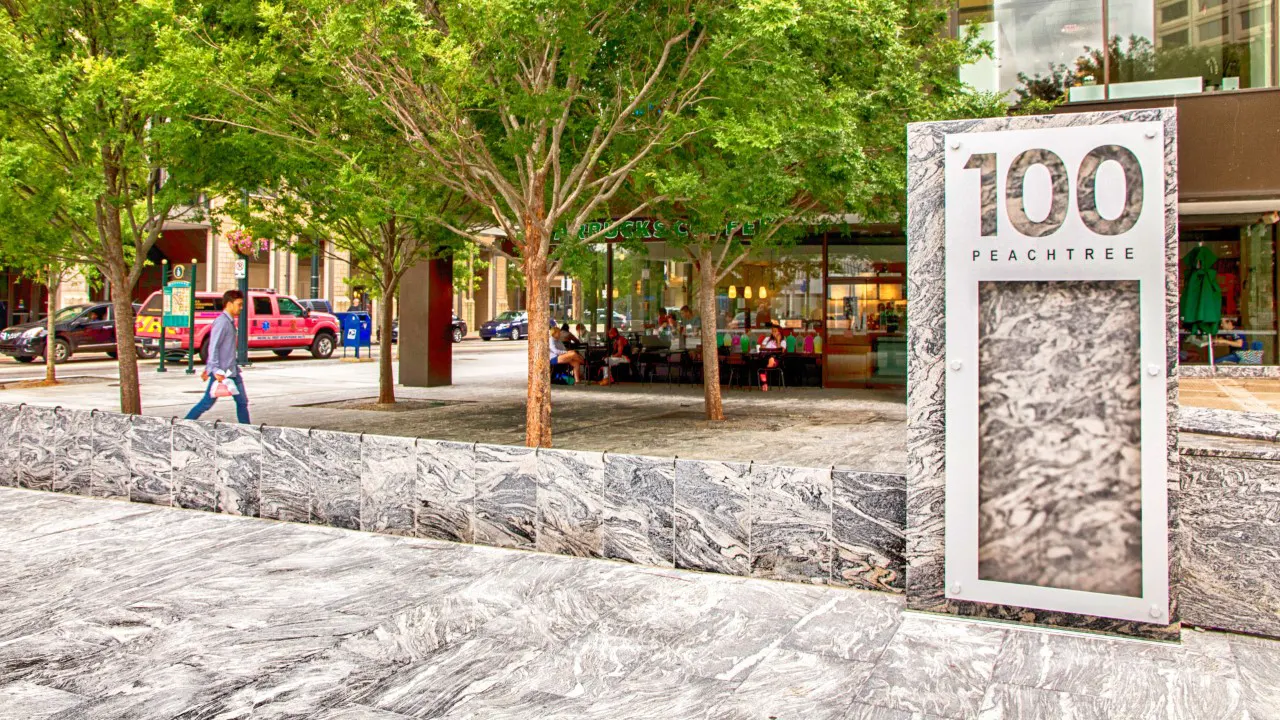 100 Peachtree Plaza By TSW Landscape Architecture, Atlanta