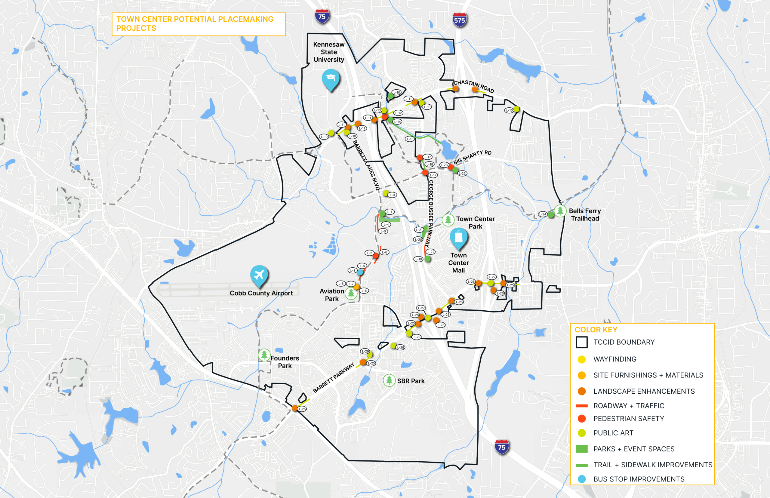 Project Spotlight - Town Center Creative Placemaking