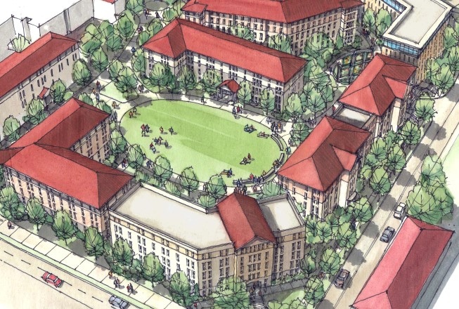 Emory University Freshman Housing by TSW's Landscape Architecture Studio