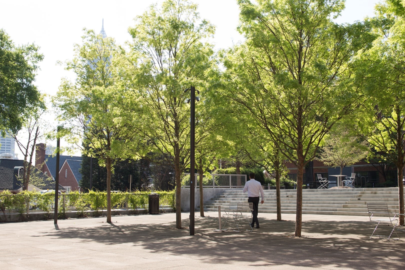 Georgia Tech Hinman Courtyard