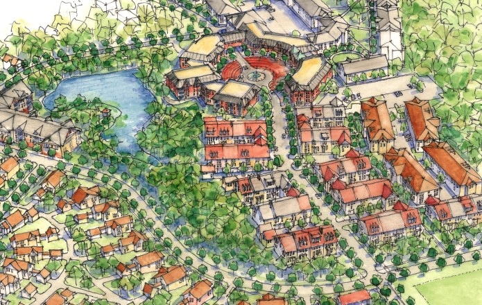 Oglethorpe University Village by TSW's Landscape Architecture Studio - TSW Planning Architecture Landscape Architecture, Atlanta