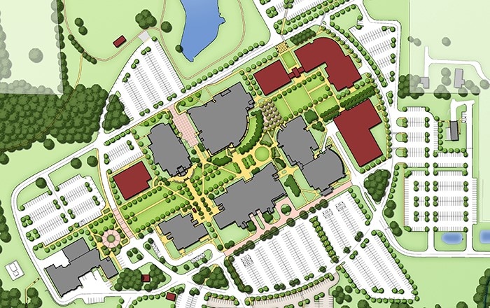 Pellissippi State Community College Master Plan- TSW Planning Architecture Landscape Architecture, Atlanta