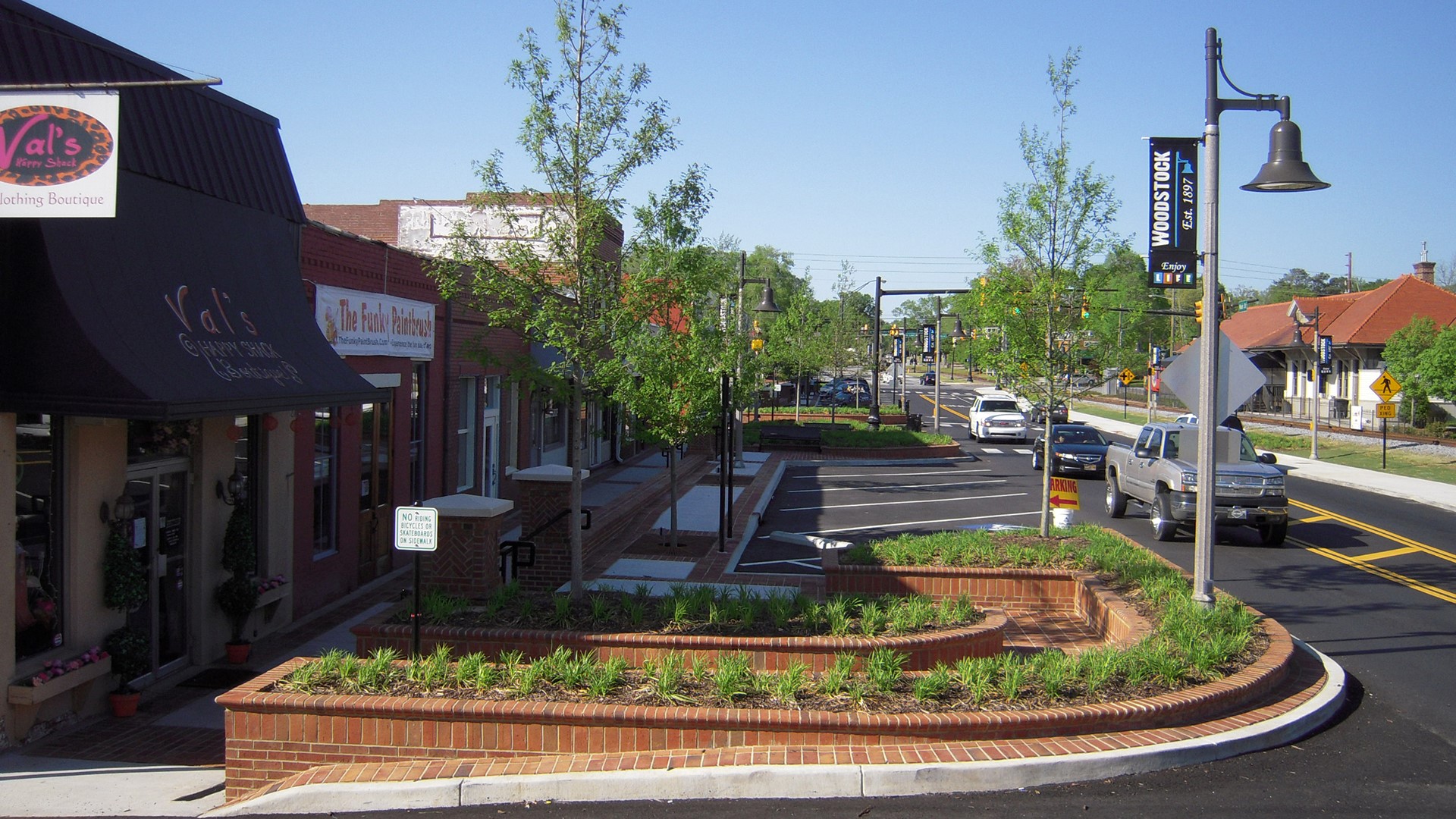 City of Woodstock Streetscape