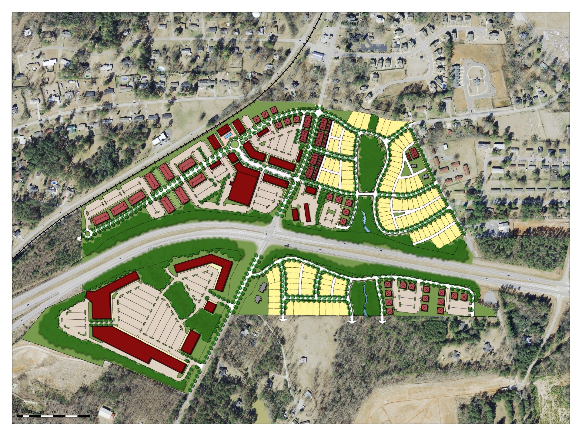 Hampton Town Center LCI Study by TSW's Planning Studio - Atlanta Georgia