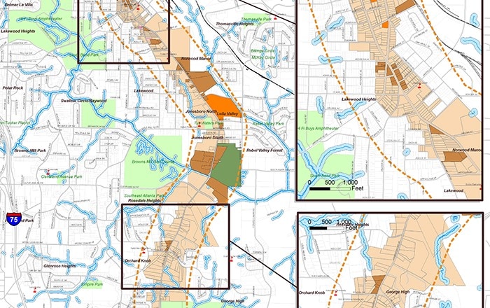 Jonesboro Road Redevelopment Plan- TSW Planning Architecture Landscape Architecture, Atlanta