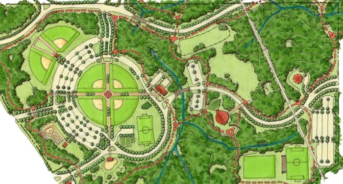 Southside Park Master Plan by TSW's Landscape Architecture Studio