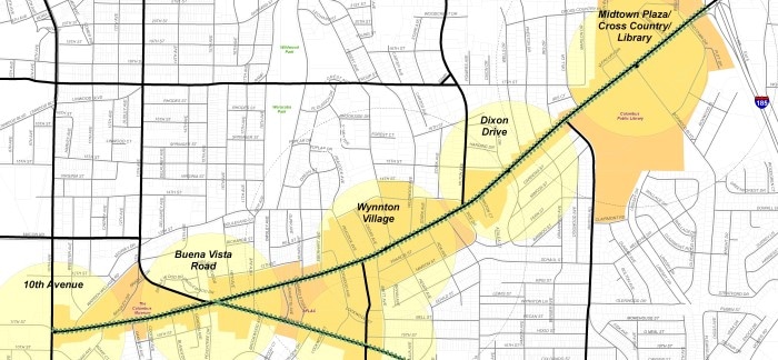 Wynnton Road Redevelopment Study- TSW Planning Architecture Landscape Architecture, Atlanta