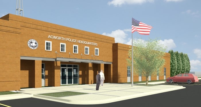 City Of Acworth Police Headquarters Facility- TSW Planning Architecture Landscape Architecture, Atlanta