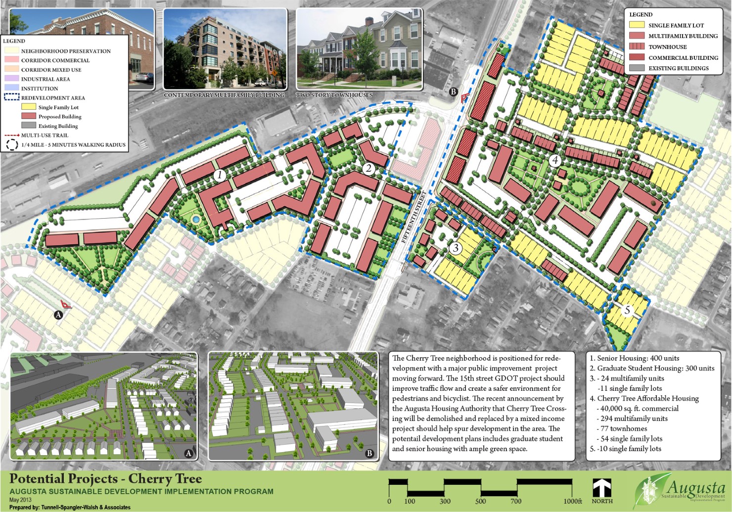 Augusta Sustainable Development Implementation Program: Cherry Tree Crossing Redevelopment