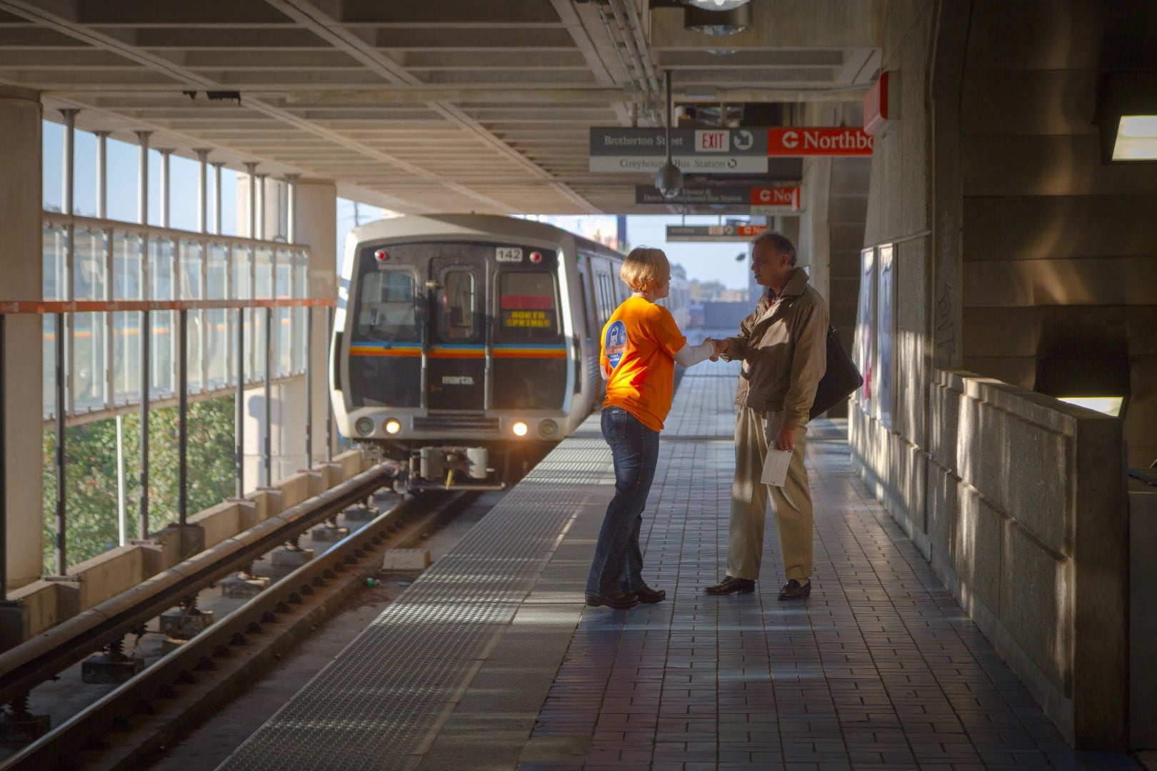 South Downtown MARTA Stations Makeover (Five Points And Garnett Stations) tactical urbanism