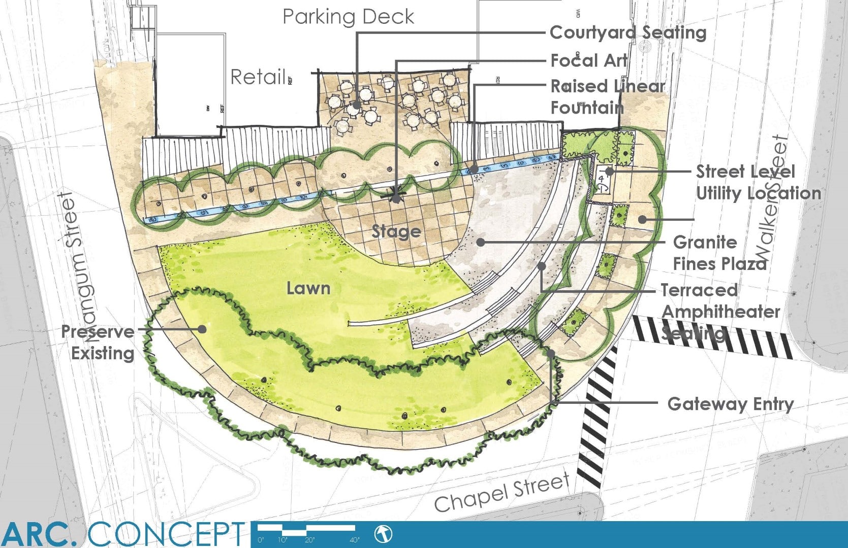 Castleberry Park Landscape Design