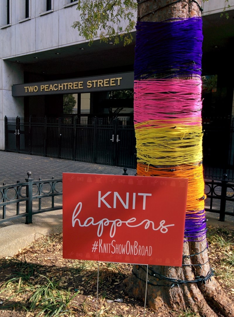 TSW - Yarn Bombing at 5 Points MARTA Station- TSW Planning Architecture Landscape Architecture, Atlanta