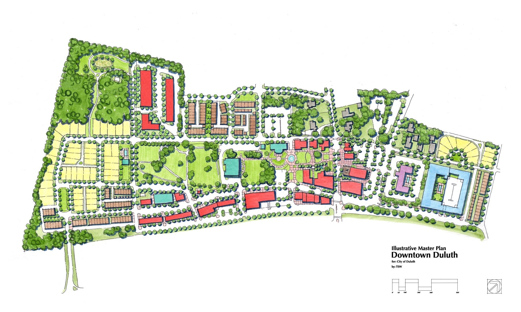 Duluth Downtown Master Plan & Implementation