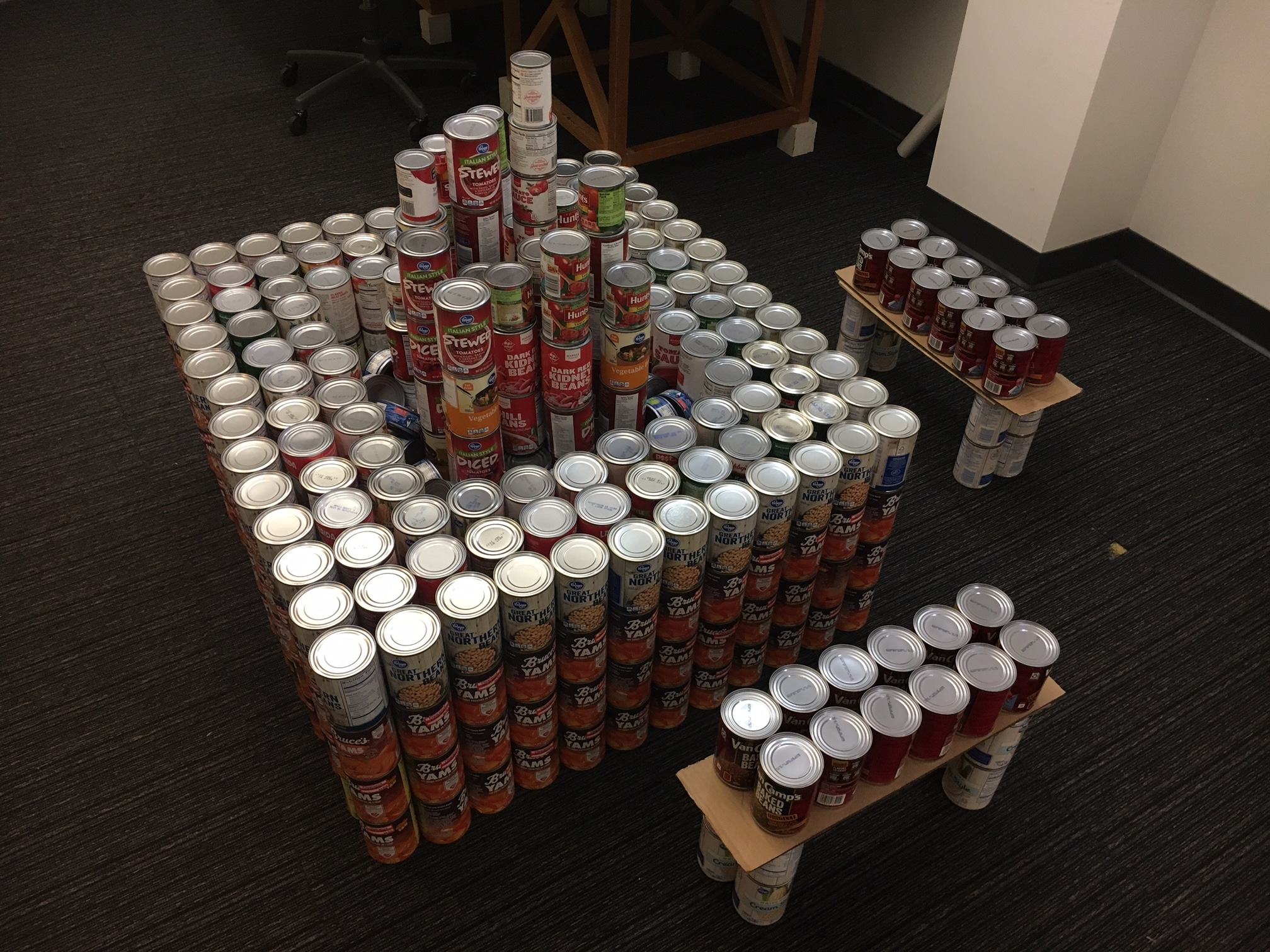 TSW's Holiday Canstruction Projects