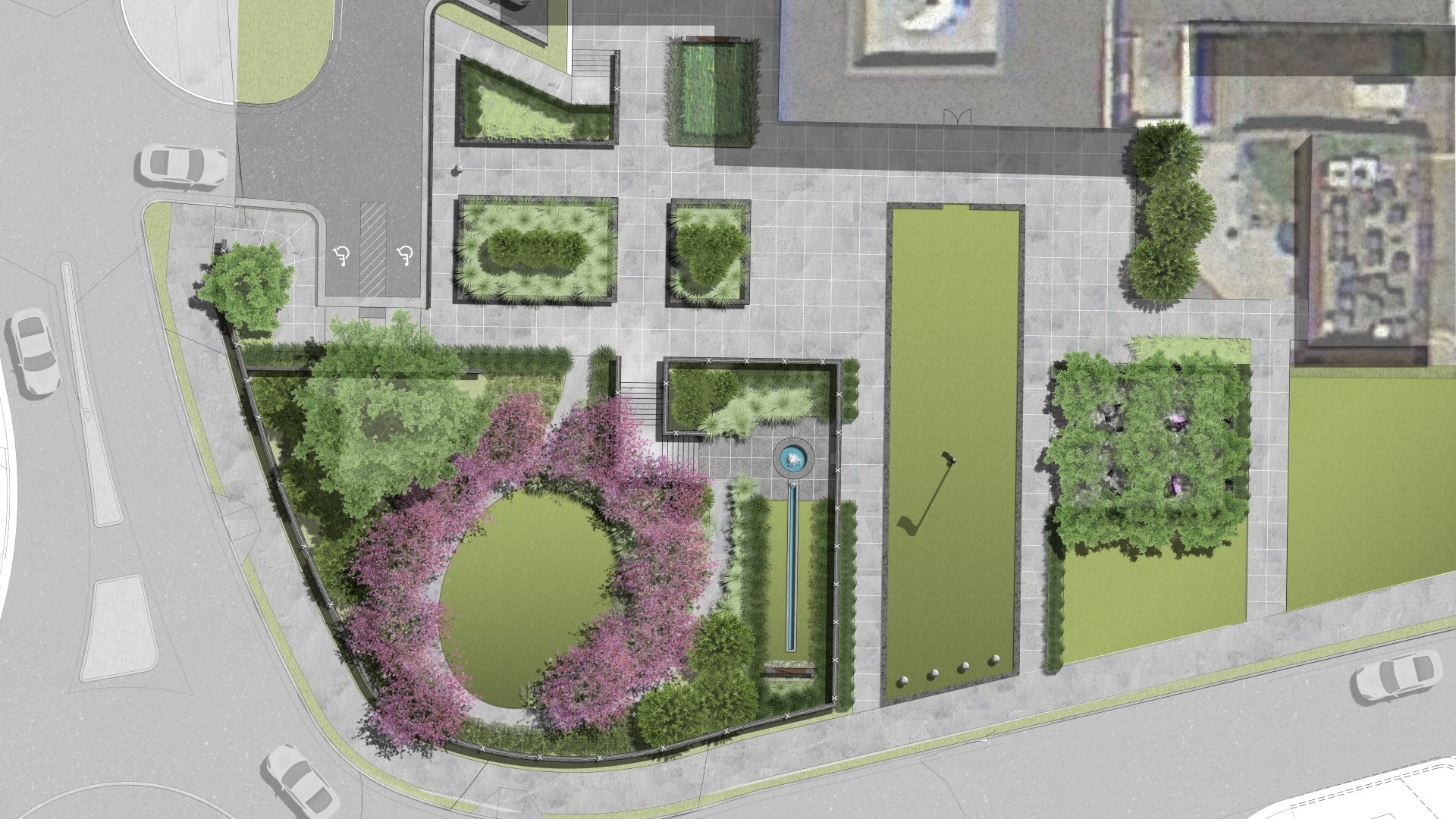 Kennesaw City Hall by TSW's Landscape Architecture Studio Urban Design