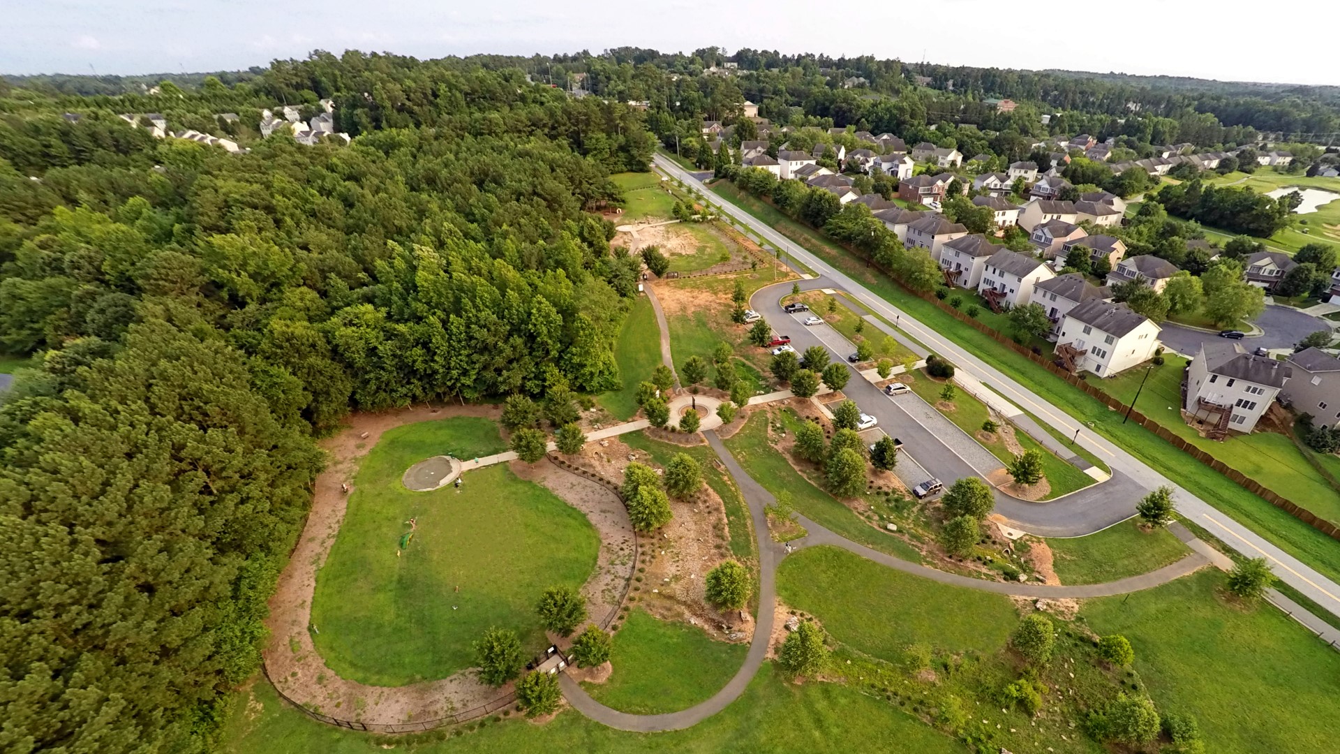 Rogers Bridge Dog Park and Rain Garden