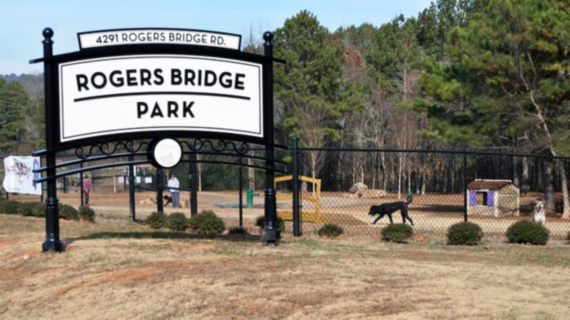 Rogers Bridge Dog Park and Rain Garden