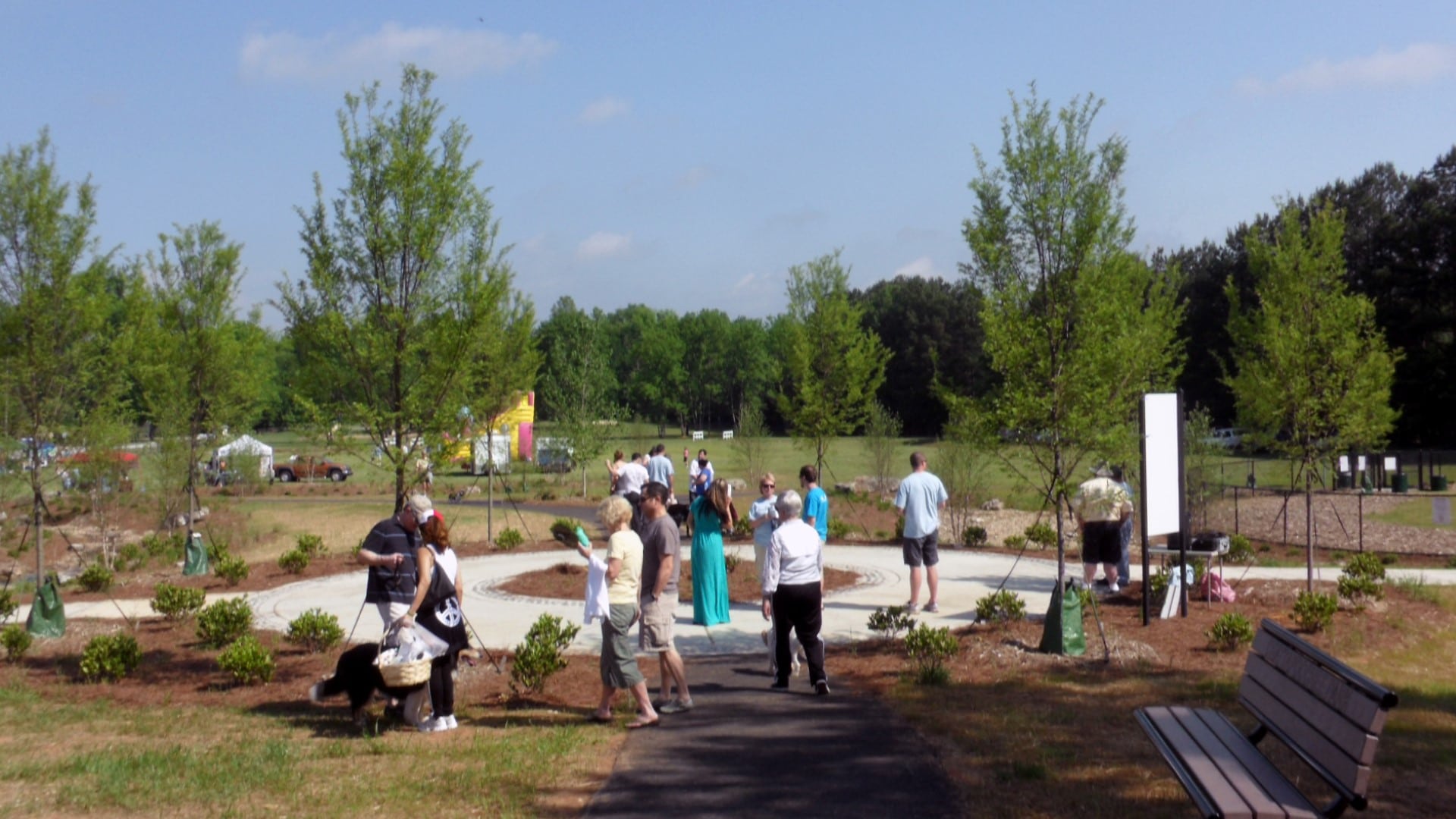 Rogers Bridge Dog Park and Rain Garden