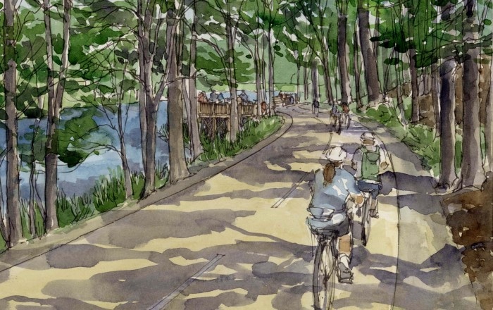 Spalding County Rail with Trail Study by TSW's Landscape Architecture Studio- TSW Planning Architecture Landscape Architecture, Atlanta