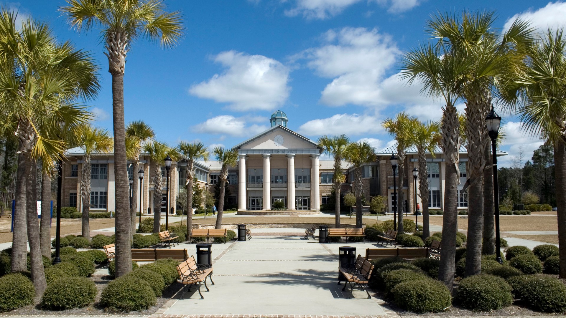 University of South Carolina Beaufort Master Plan by TSW, Atlanta - view of a plaza and buildings on campus