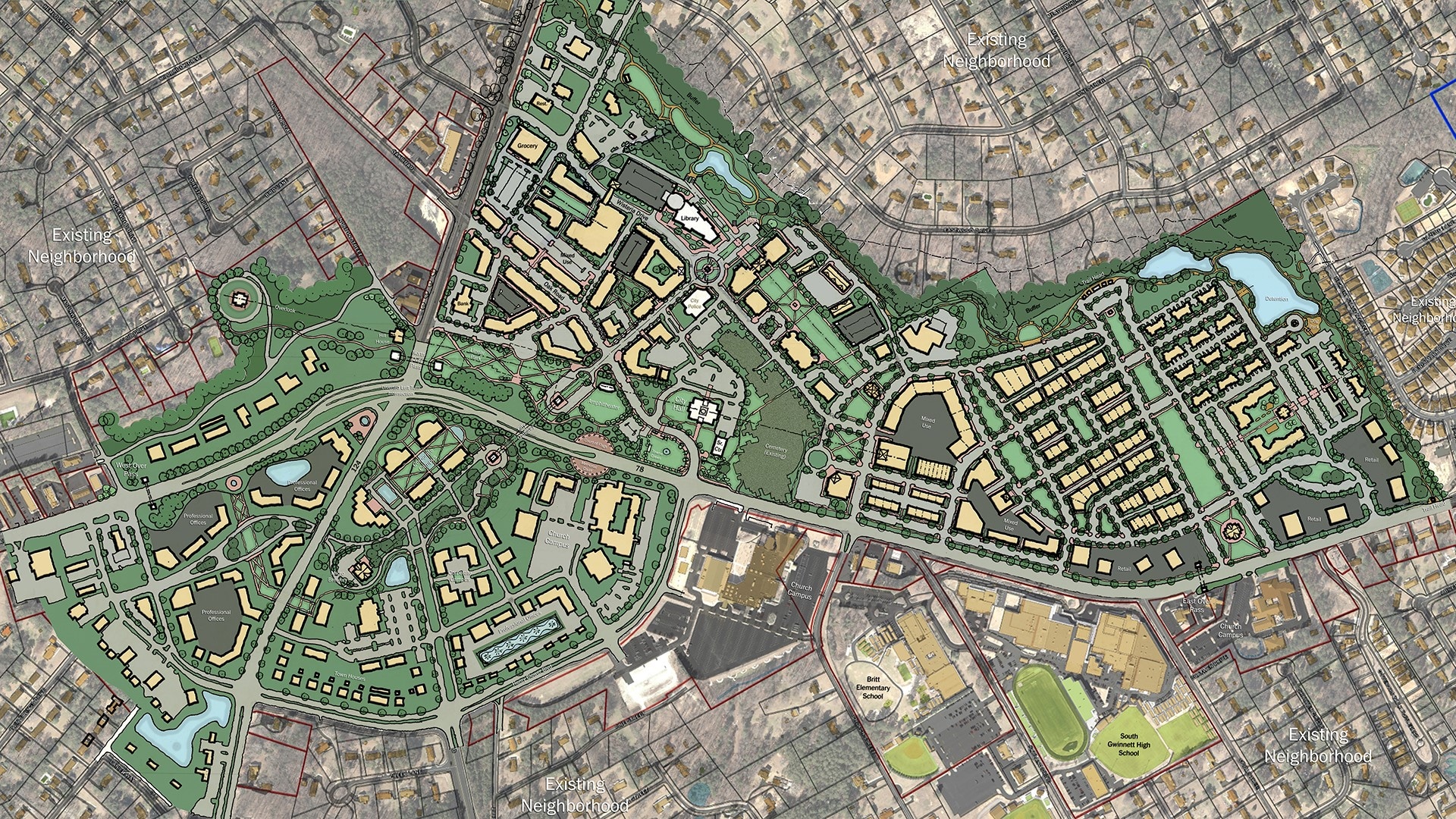 City of Snellville Towne Center Districts