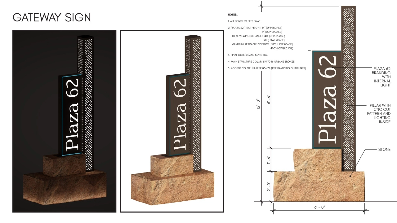 Plaza 62 Revitalization District Wayfinding Strategy
