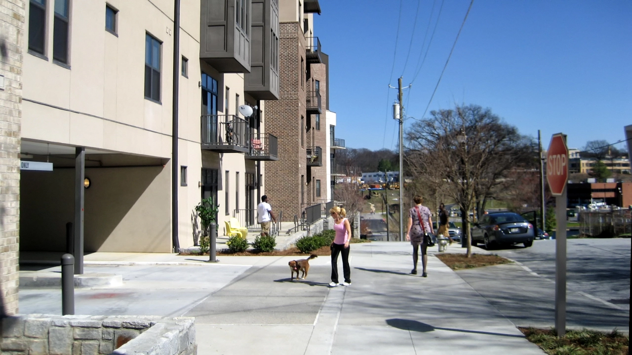 The Fourth Streetscape