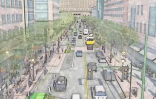 Innovative and Tailored Design Solutions: The TSW Project Experience - 5th Street Complete Street Streetscape Project, Atlanta Georgia, Landscape Architecture Studio