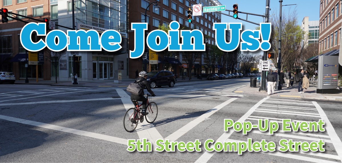 5th Street Complete Street Pop-Up Event
