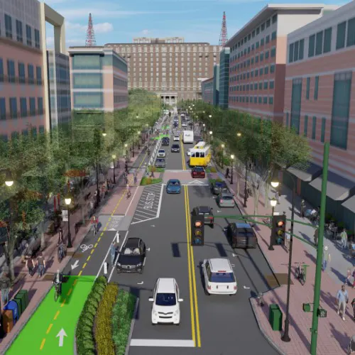 5th Street Complete Street Multimodal Transportation Streetscape Project Midtown Atlanta