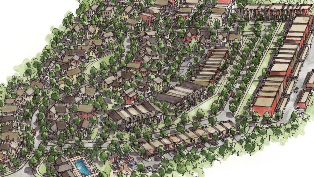 Adamsville, Design by TSW, Atlanta
