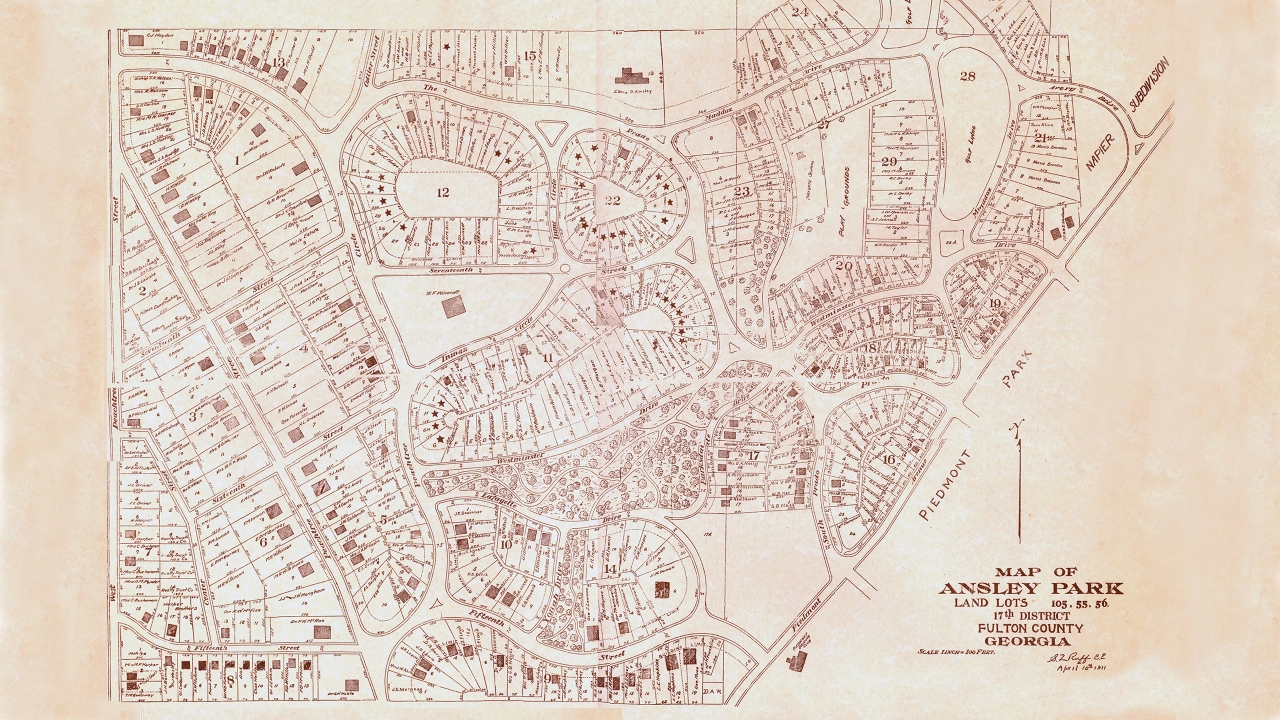 Ansley Park Neighborhood Conservation Study