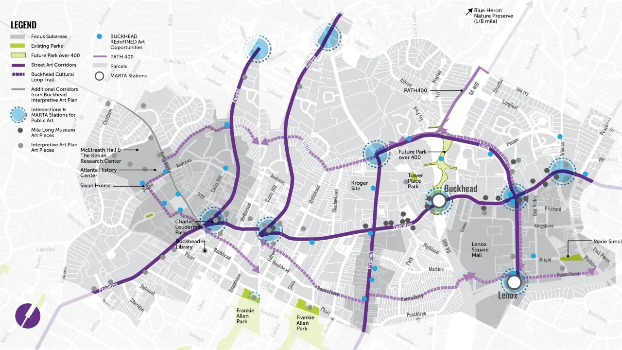 Corridor Mapping, by TSW Planning, Atlanta