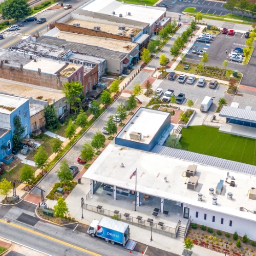 Broad Street by TSW Landscape Architecture Studio, Atlanta Georgia