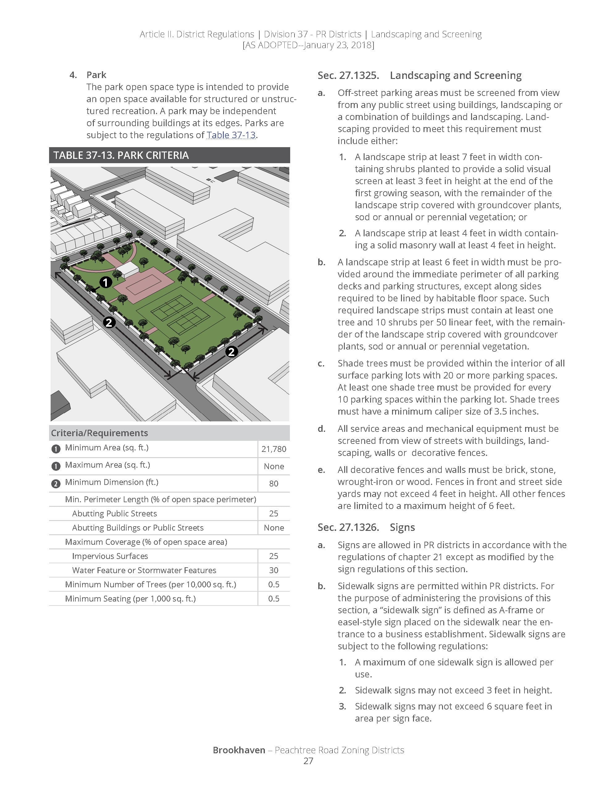 Brookhaven Peachtree Overlay - TSW Planning Architecture Landscape Architecture, Atlanta