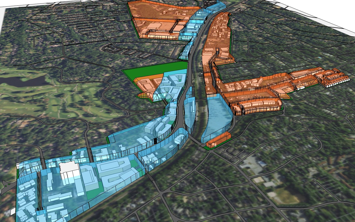 Brookhaven Peachtree Overlay - TSW Planning Architecture Landscape Architecture, Atlanta