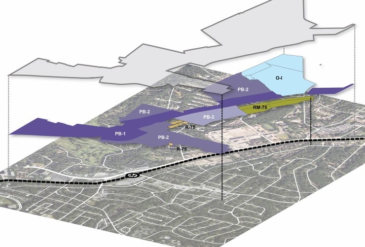 Brookhaven Peachtree Overlay - TSW Planning Architecture Landscape Architecture, Atlanta