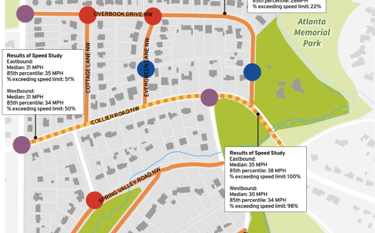 Collier Hills Transportation Study - TSW Planning Architecture Landscape Architecture, Atlanta