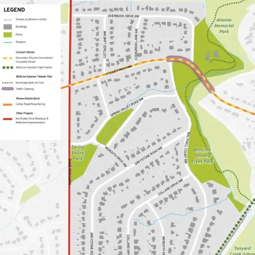 TSW Design, Transportation Planning, Collier Hills Transportation Study