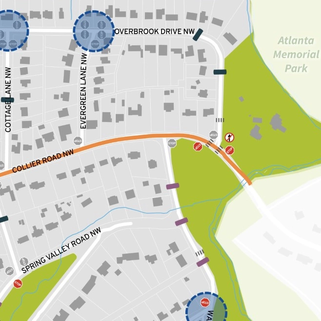 TSW Design, Transportation Planning, Collier Hills Transportation Study
