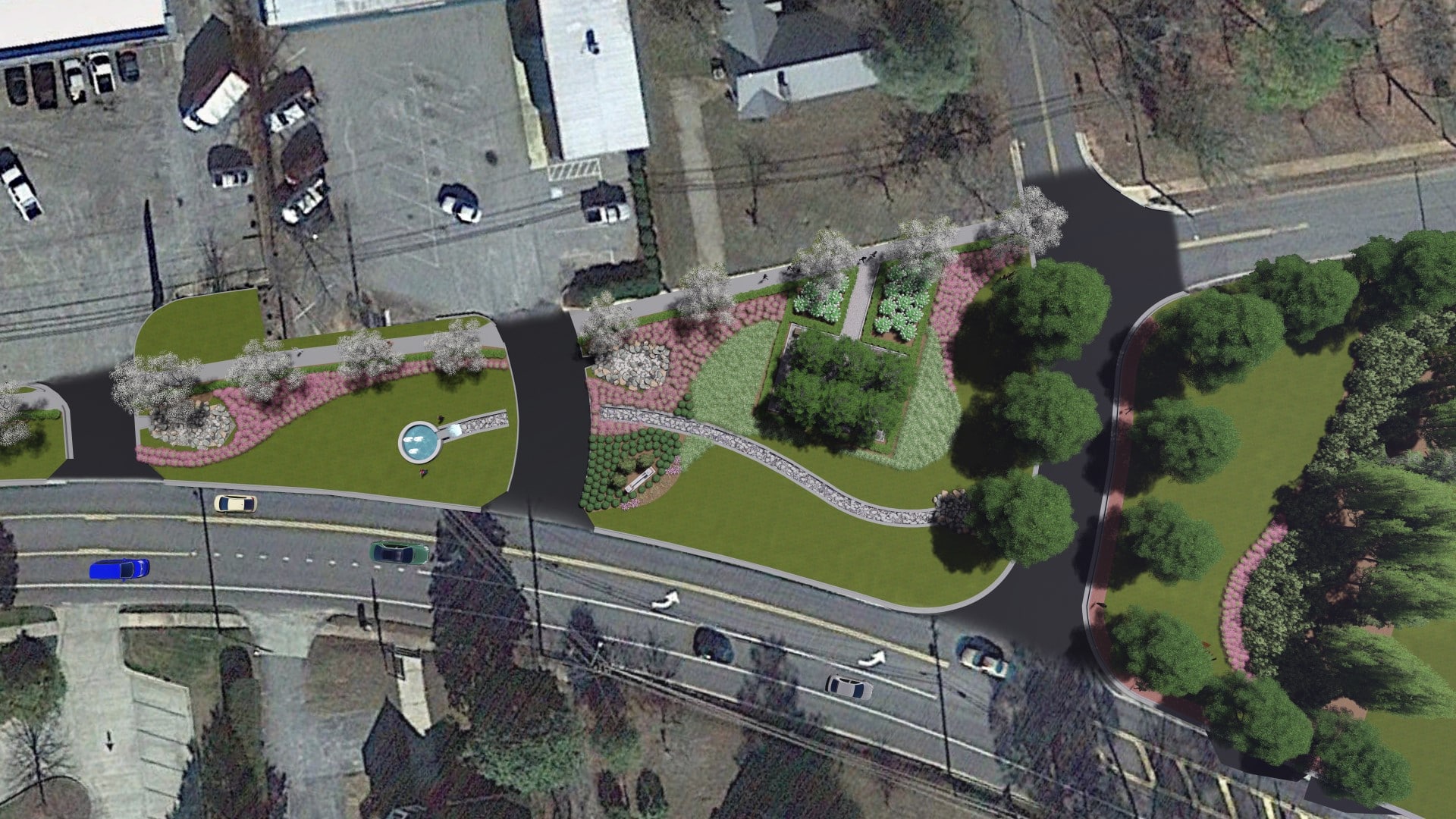 Crossroads Park- TSW Planning Architecture Landscape Architecture, Atlanta