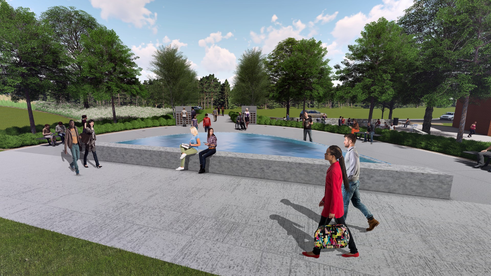 Crossroads Park- TSW Planning Architecture Landscape Architecture, Atlanta