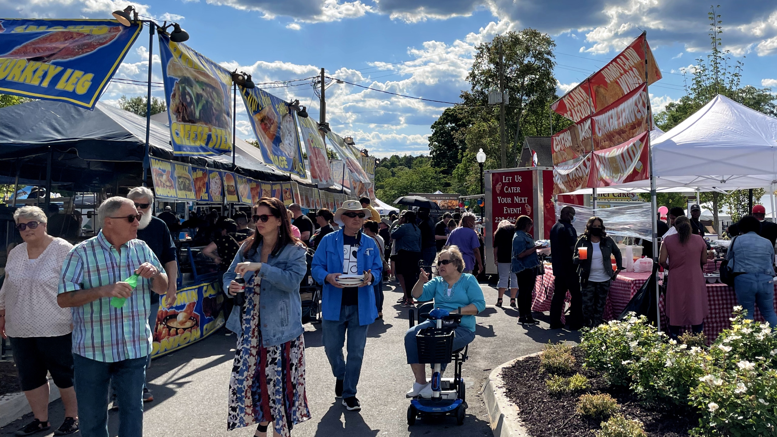 Food Vendors Tent