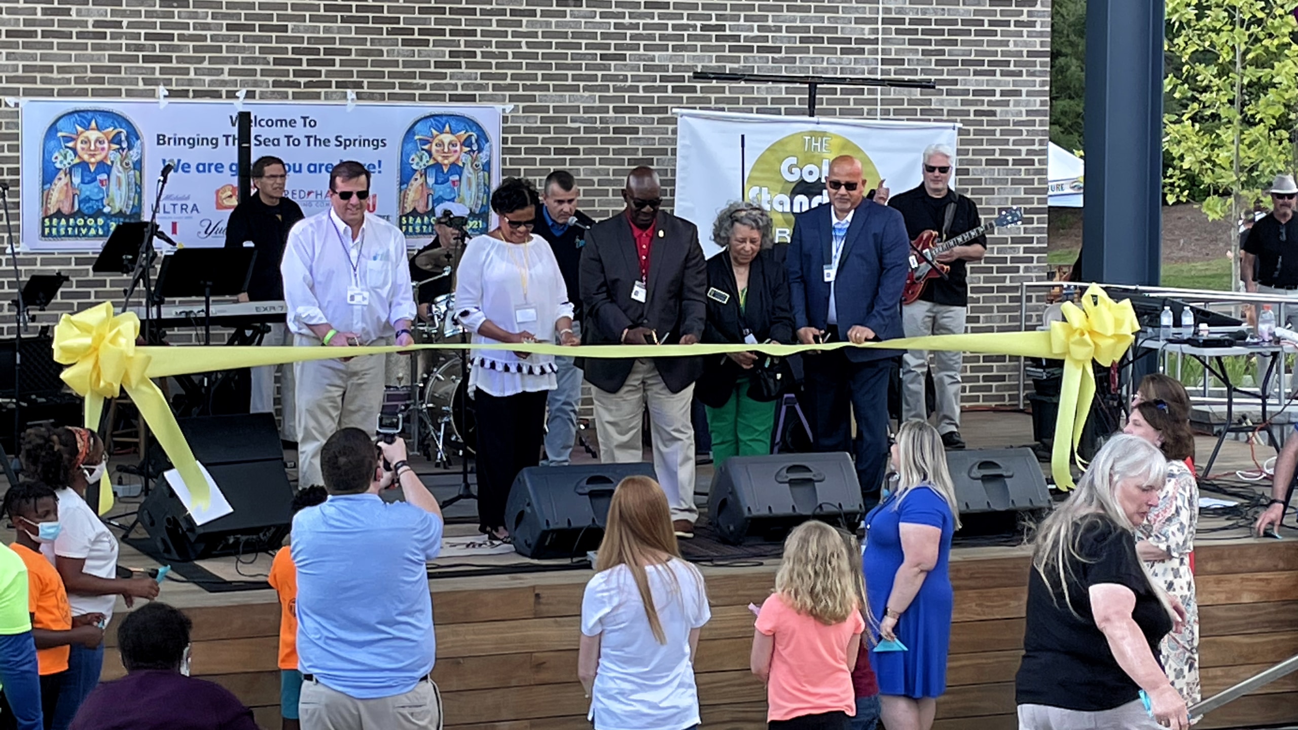 Powder Springs Town Green Grand Opening - Ribbon Cutting Ceremony 