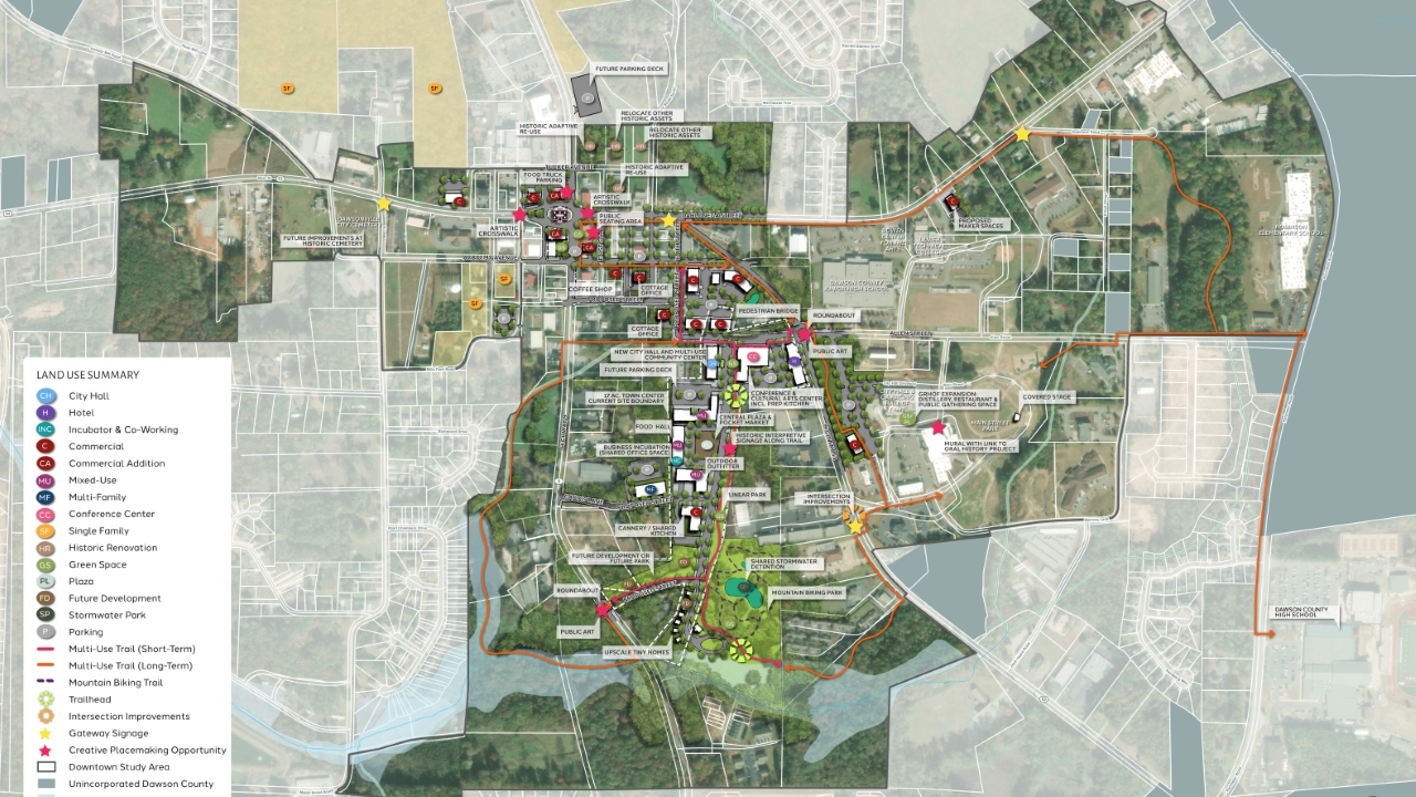 Dawsonville Town Center Master Plan