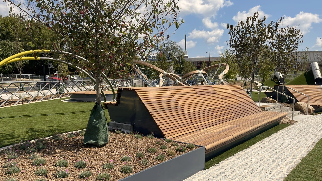 TSW - Douglasville Downtown Greenspace Bench Structure