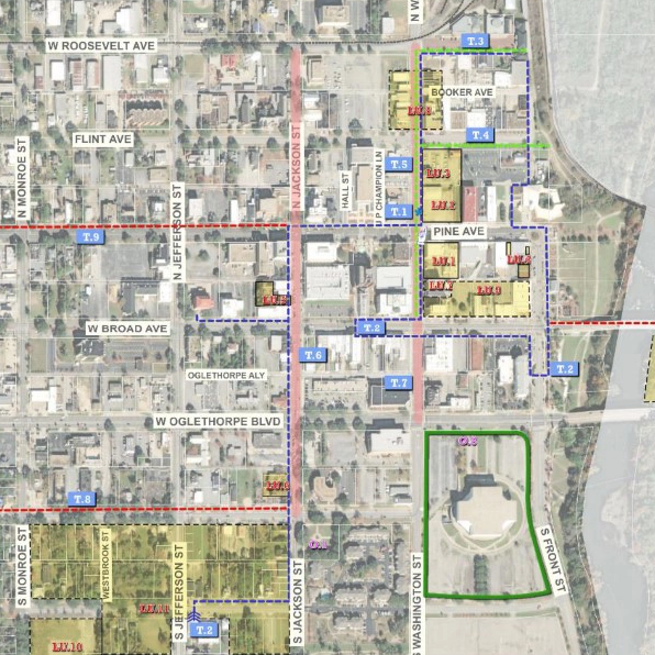 TSW Design, Town & Gown Planning, Downtown Albany Master Plan