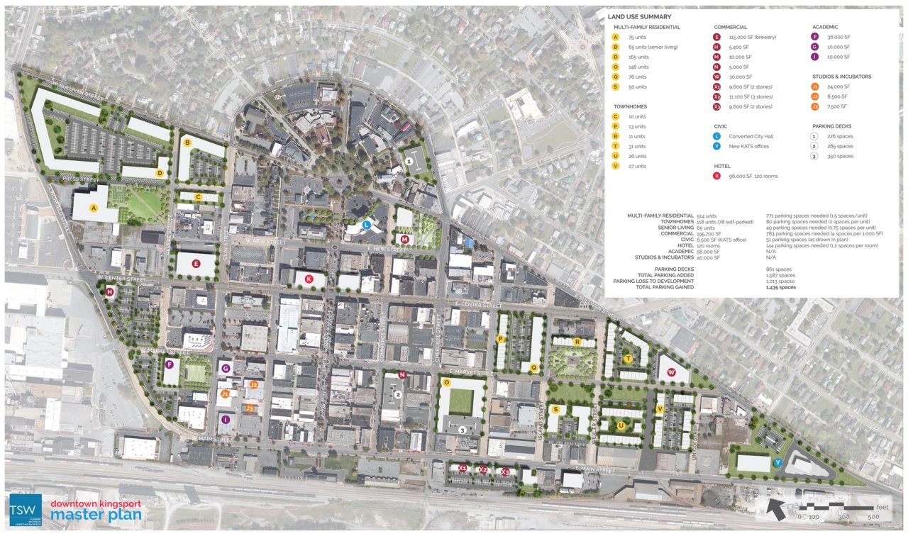 Downtown Kingsport Master Plan Receives APA Award